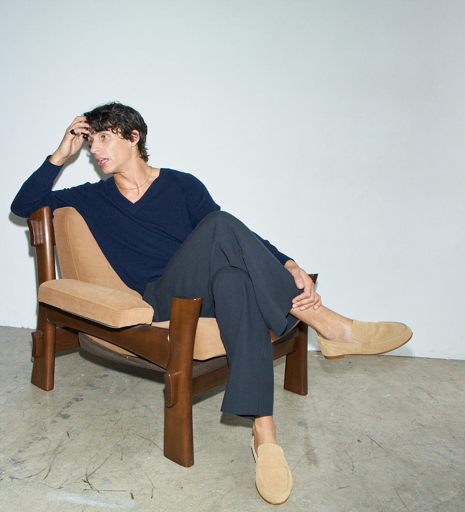 Jamie Haller - The Men's Penny Loafer in Ambra