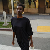 Jamie Haller - The Draped Tee in Black