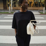 Jamie Haller - The Draped Tee in Black