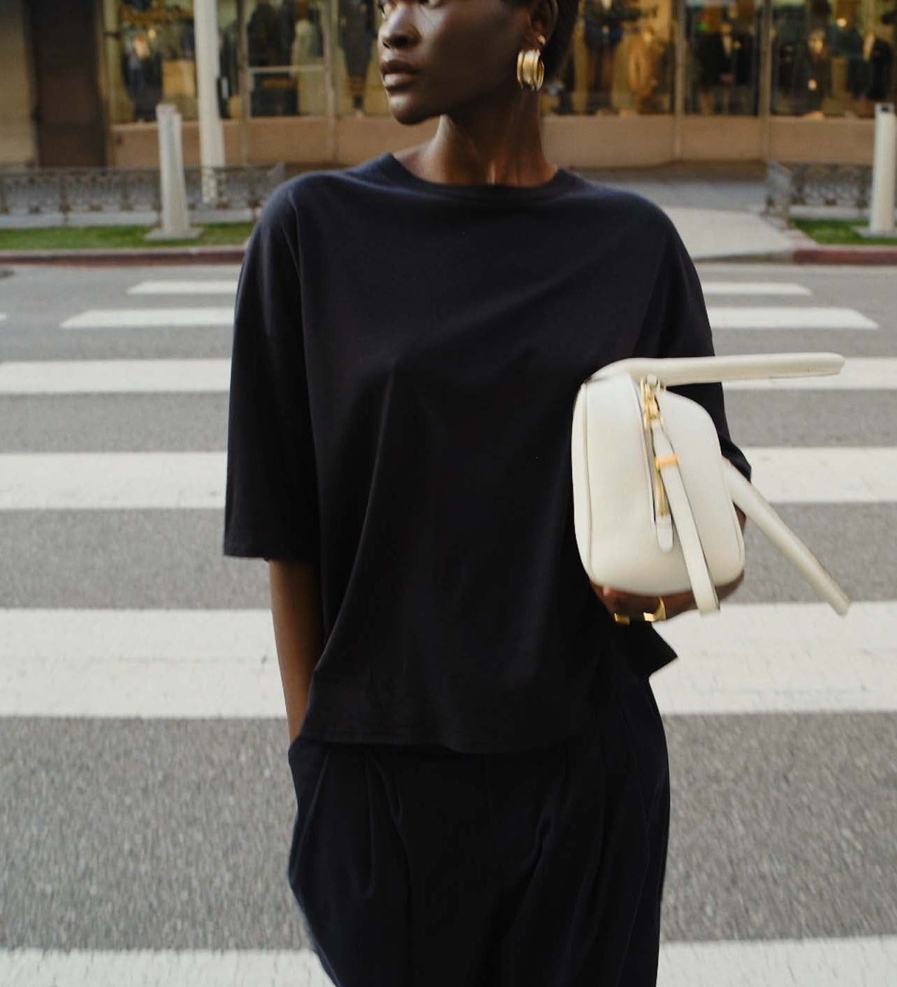 Jamie Haller - The East West Bag in White