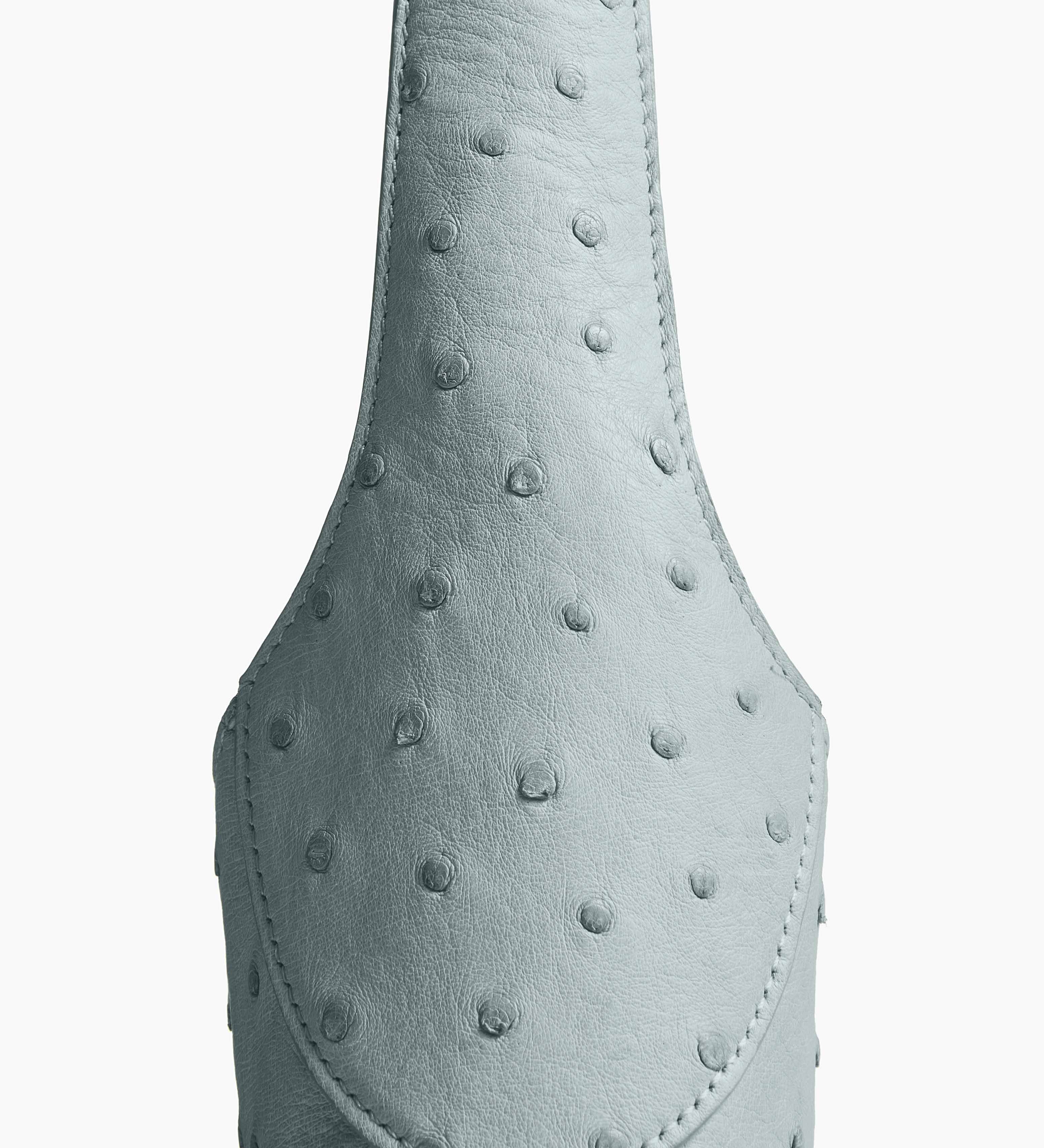 Khaite - Small Joan Hobo in Frost Ostrich