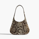 Khaite - Small Joan Hobo in Natural Python