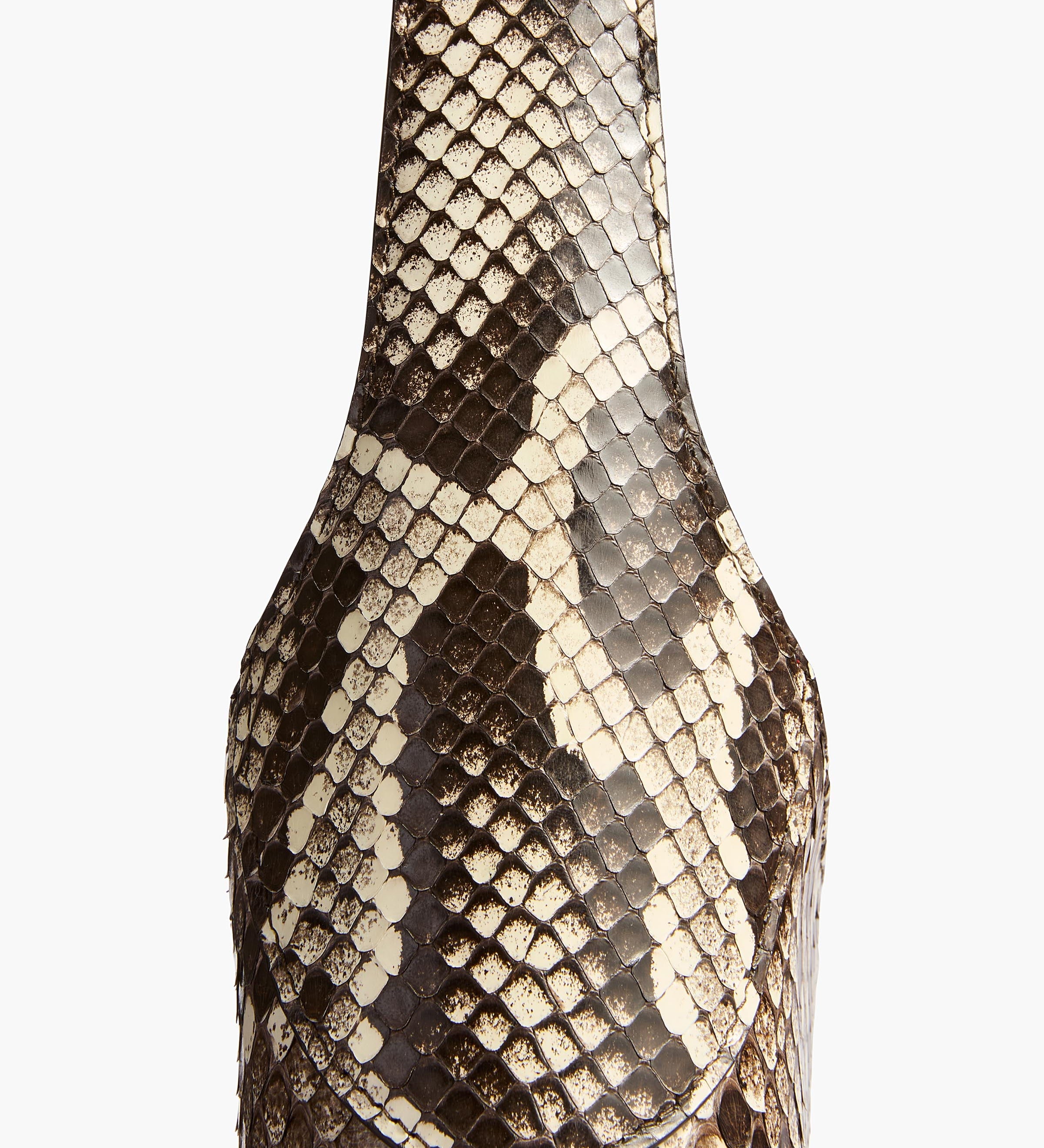Khaite - Small Joan Hobo in Natural Python