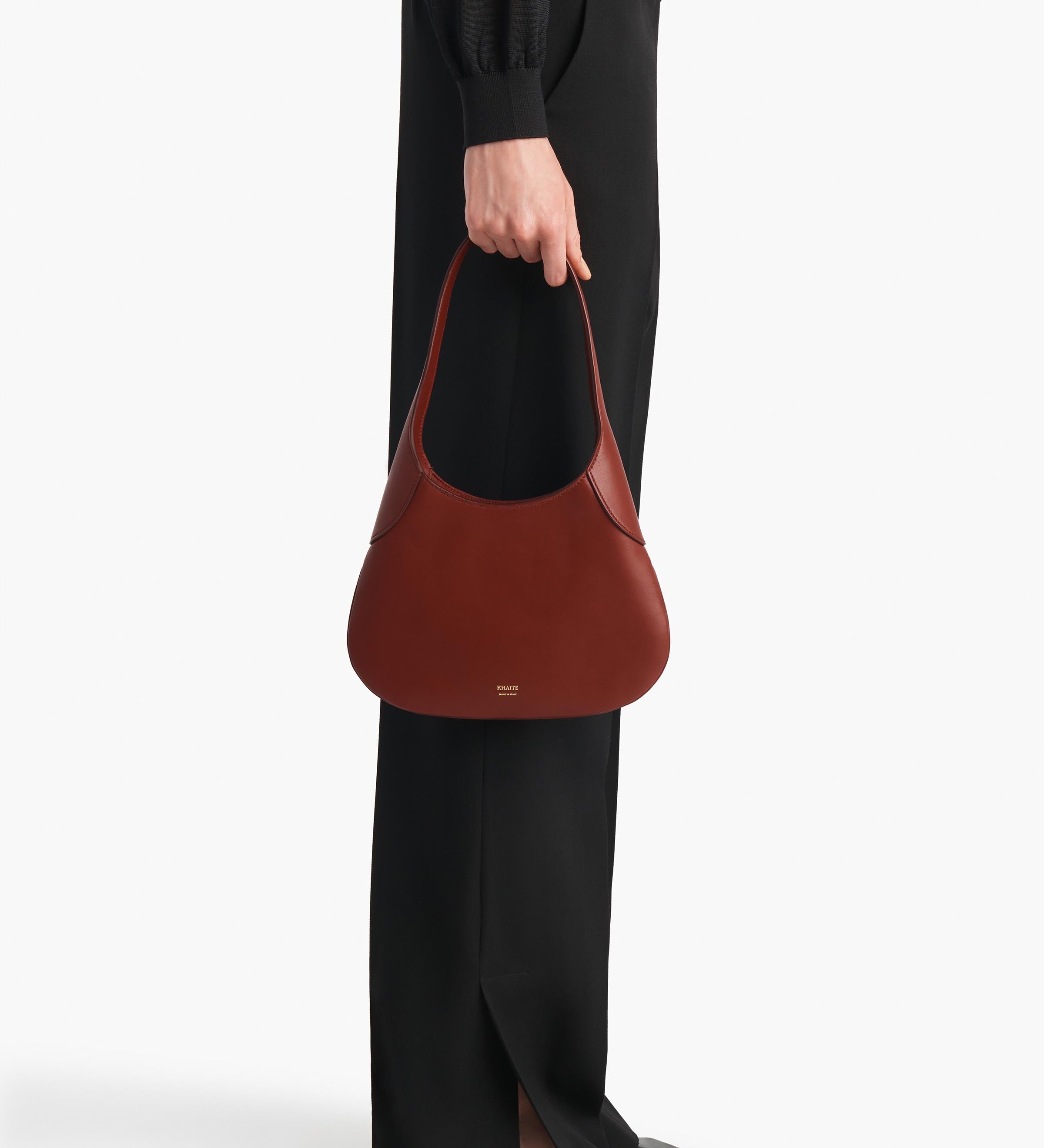 Khaite - Small Joan Hobo in Oxblood