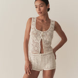 DÔEN - JOANNE TOP -- PEARL