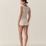 DÔEN - JOANNE TOP -- PEARL