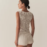 DÔEN - JOANNE TOP -- PEARL