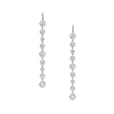 Dorsey - JOSEPHINE RIVIÈRE EARRINGS IN MOISSANITE, STERLING SILVER