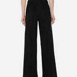 FRAME - The Jetset Slim Palazzo -- Sheen Noir