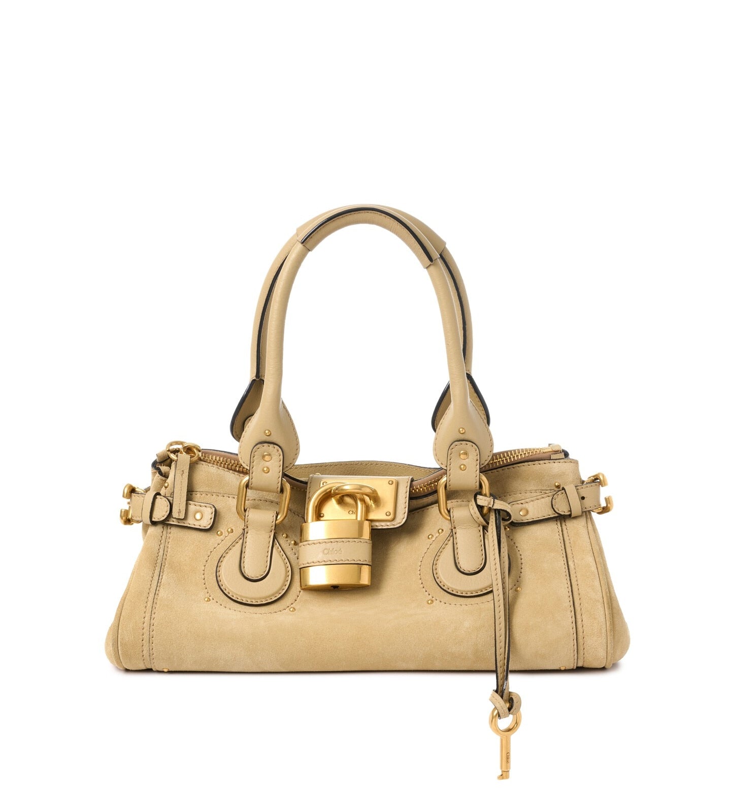 Paddington bag in suede leather