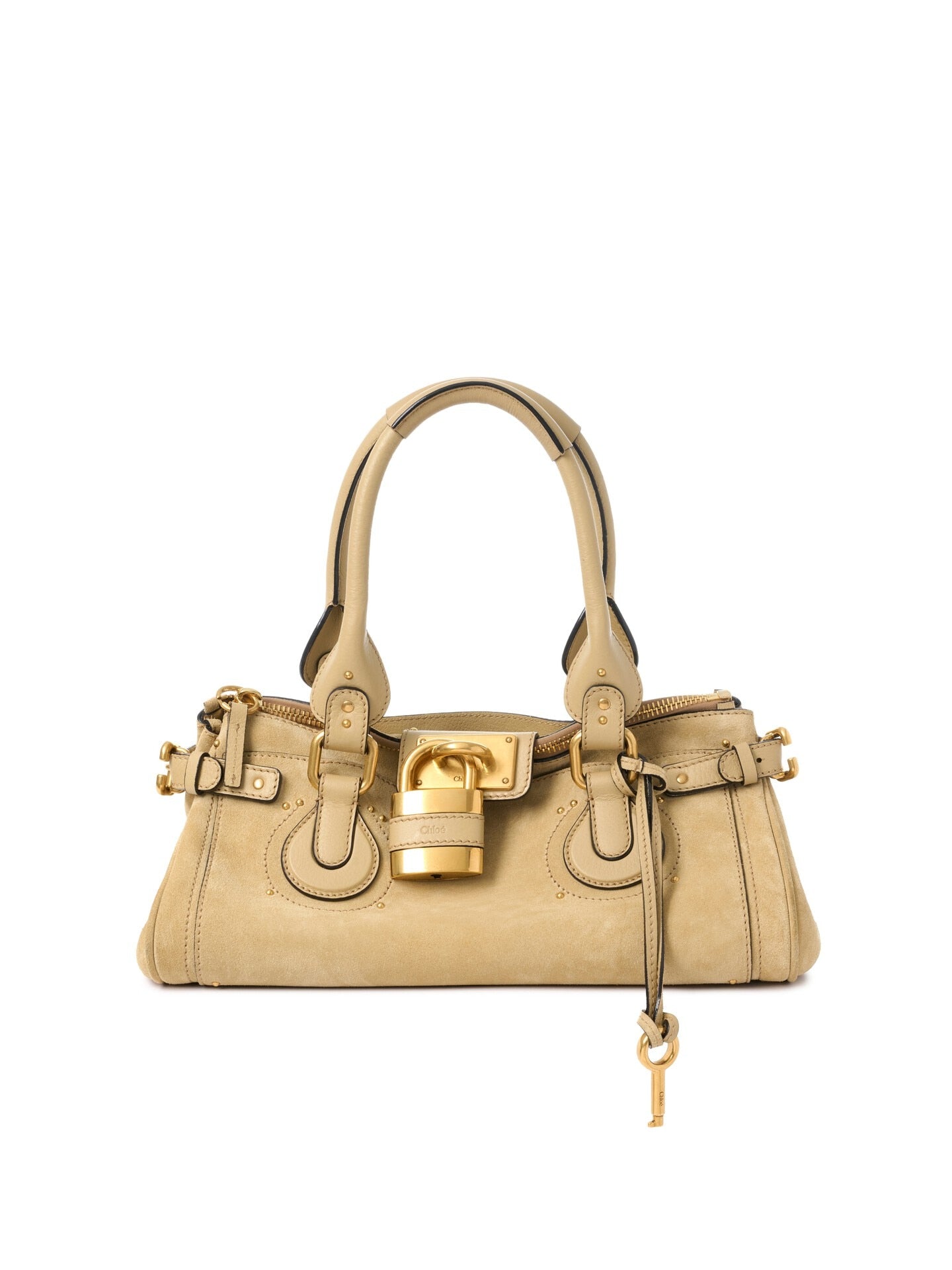 Paddington bag in suede leather