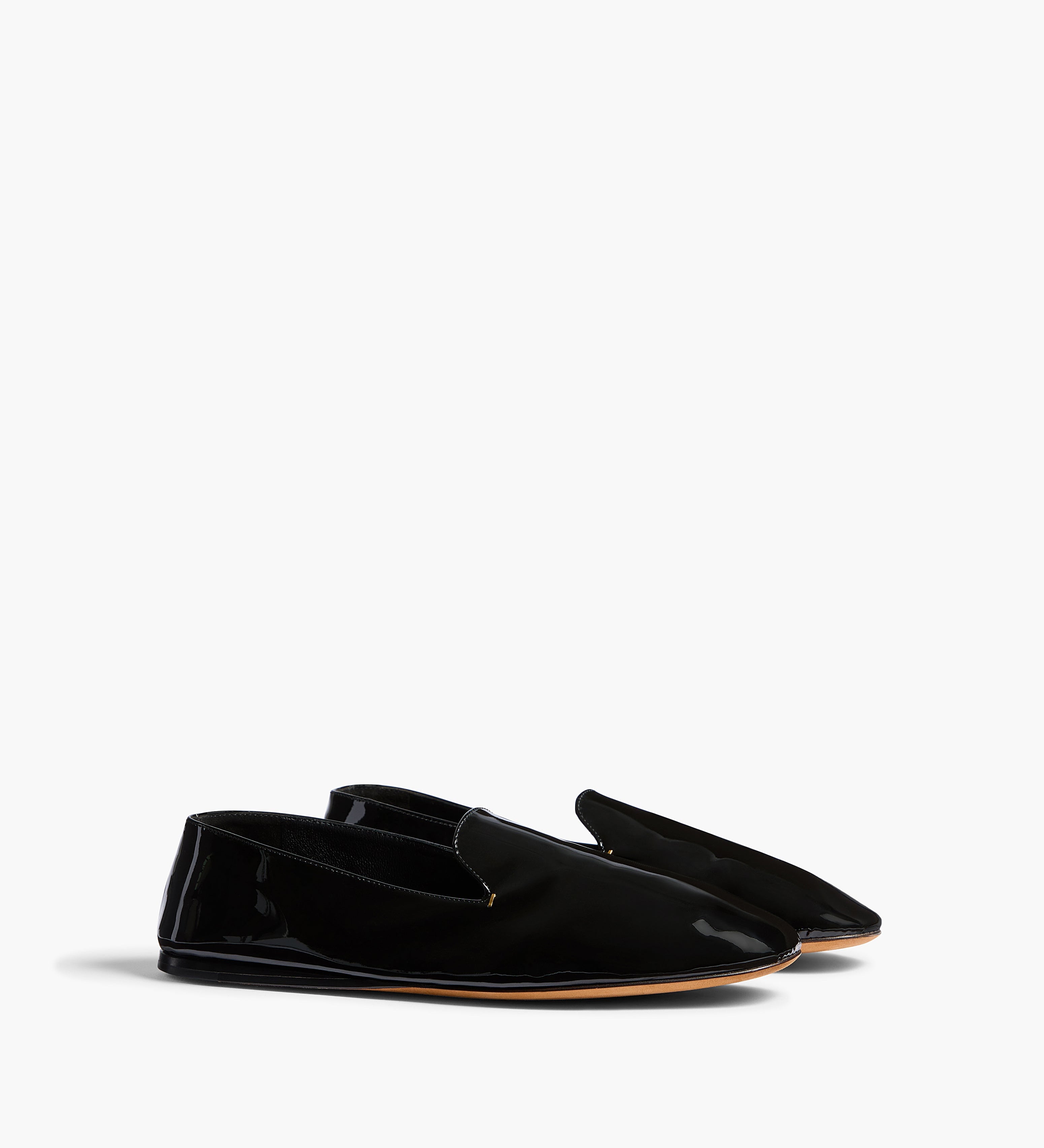Khaite - Julie Loafer in Black Patent Leather