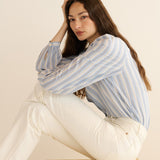 DÔEN - JULIENNE TOP -- LOIRET STRIPE