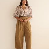 DÔEN - JULIENNE TOP -- PROVENCAL PAISLEY