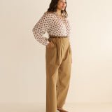 DÔEN - JULIENNE TOP -- PROVENCAL PAISLEY