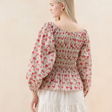 Loeffler Randall - Julietta Gathered Top