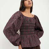 Loeffler Randall - Julietta Gathered Top