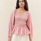 Loeffler Randall - Julietta Gathered Top