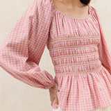 Loeffler Randall - Julietta Gathered Top