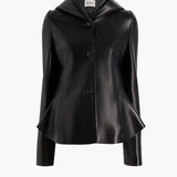 Khaite - June Jacket in Black Leather