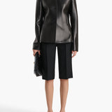 Khaite - June Jacket in Black Leather