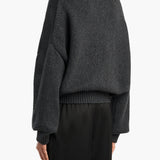 Khaite - Juniper Sweater in Charcoal