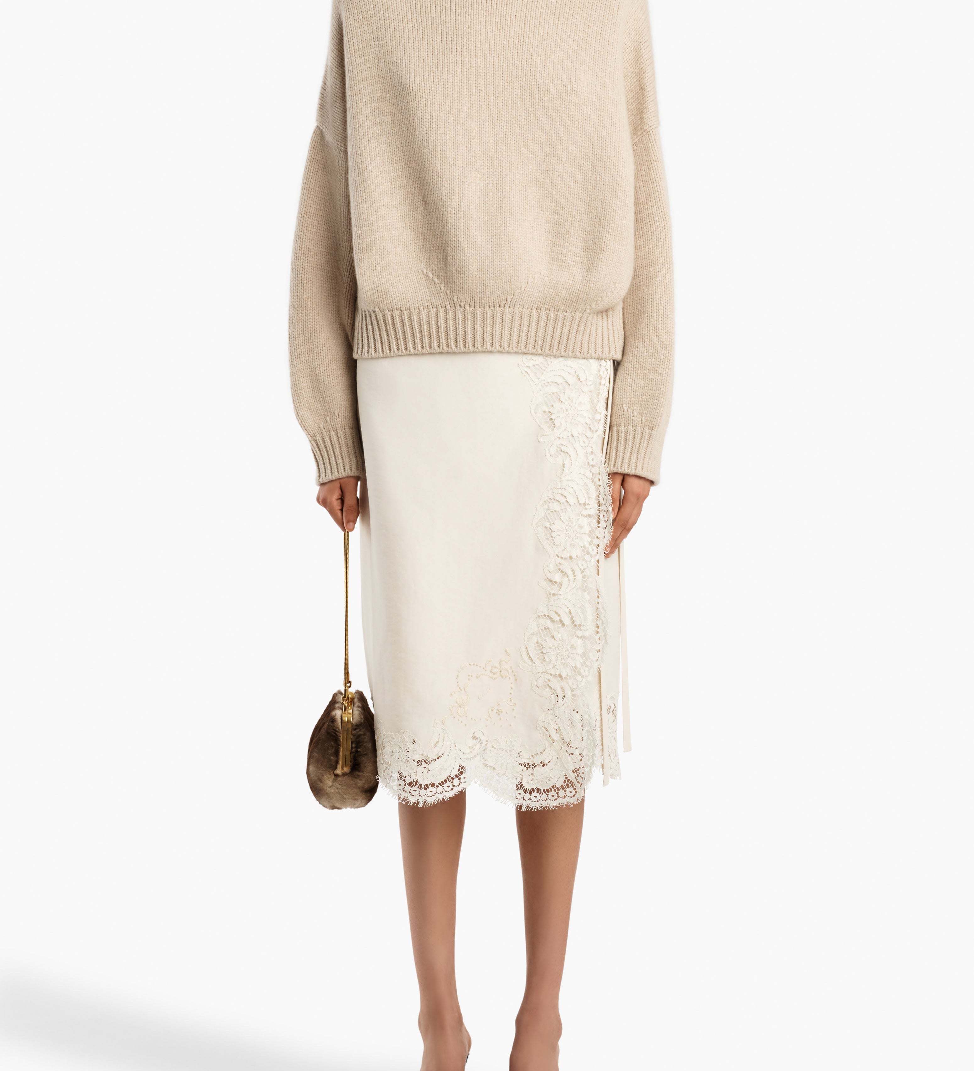 Khaite - Juniper Sweater in Ecru