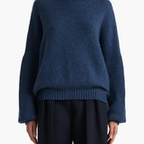 Khaite - Juniper Sweater in Indigo