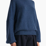 Khaite - Juniper Sweater in Indigo