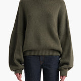 Khaite - Juniper Sweater in Pine