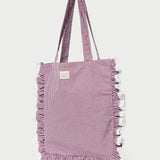 Loeffler Randall - Justine Maroon Ruffle Tote