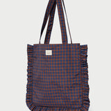 Loeffler Randall - Justine Navy Ruffle Tote