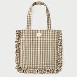 Loeffler Randall - Justine Butter Plaid Ruffle Tote