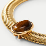 Veronica Beard - Tubogas Gold Necklace