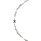 Dorsey - 14K JAMES BEZEL RIVIÈRE NECKLACE IN LAB DIAMOND