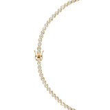 Dorsey - 14K JAMES BEZEL RIVIÈRE NECKLACE IN LAB DIAMOND