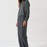 Jamie Haller - The Slim Track Pant in Deep Grey