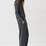 Jamie Haller - The Slim Track Pant in Deep Grey