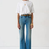 Jamie Haller - The Elbow Structured Tee in White