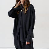 Jamie Haller - The Big Artistic Shirt in Black