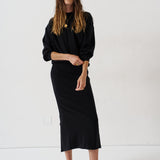 Jamie Haller - The Dolman Dress in Black