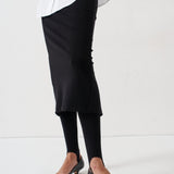 Jamie Haller - The Ponte Pencil Skirt in Black