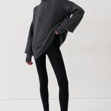 Jamie Haller - The Balloon Sleeve Sweater in Flannel