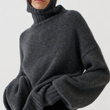 Jamie Haller - The Balloon Sleeve Sweater in Flannel