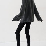 Jamie Haller - The Balloon Sleeve Sweater in Flannel