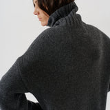 Jamie Haller - The Balloon Sleeve Sweater in Flannel