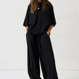 Jamie Haller - The Silk Balloon Pant in Black