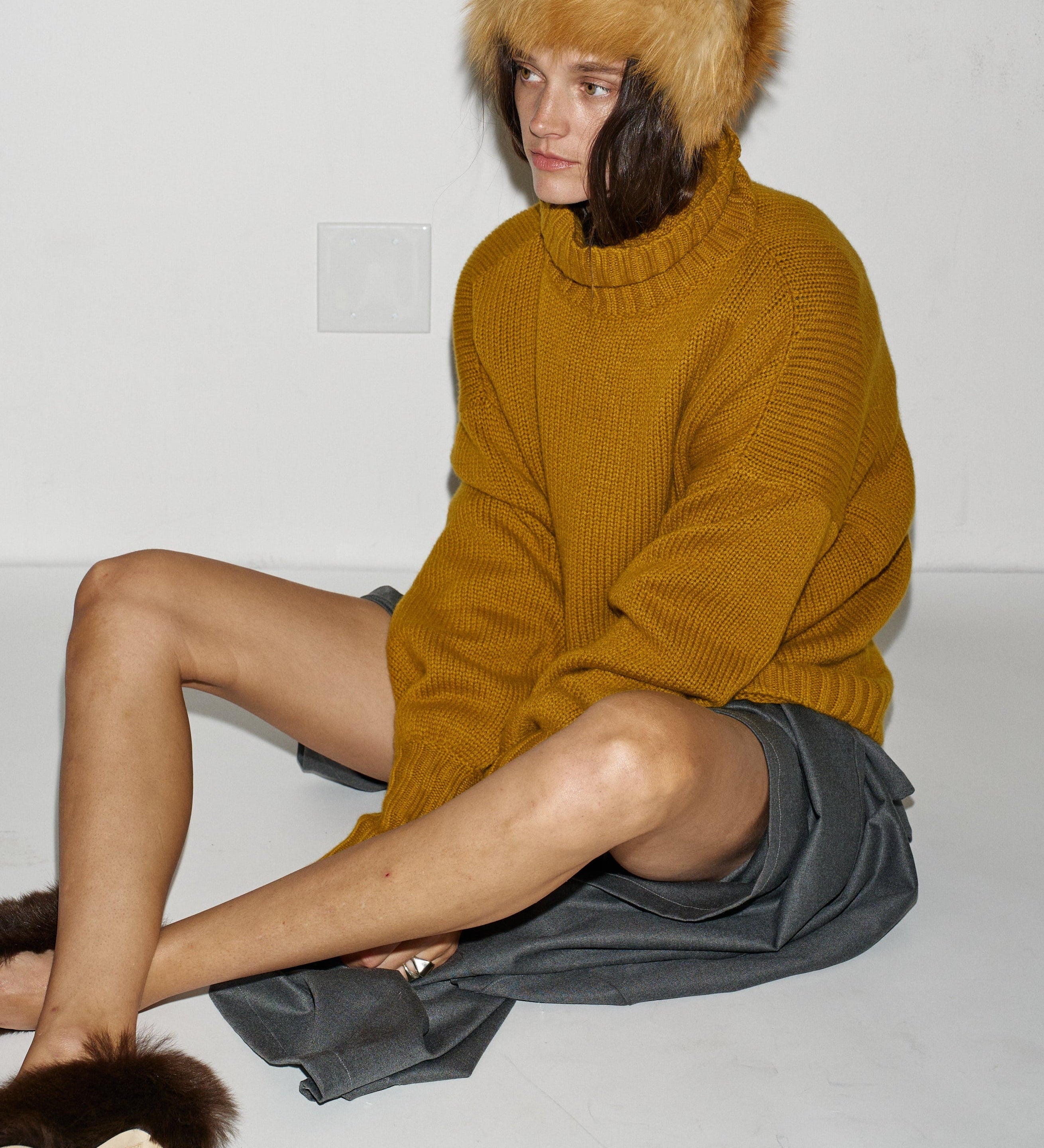 Jamie Haller - The Balloon Sleeve Sweater in Topaz