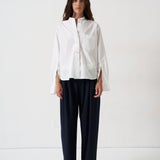 Jamie Haller - The Editor Shirt in White