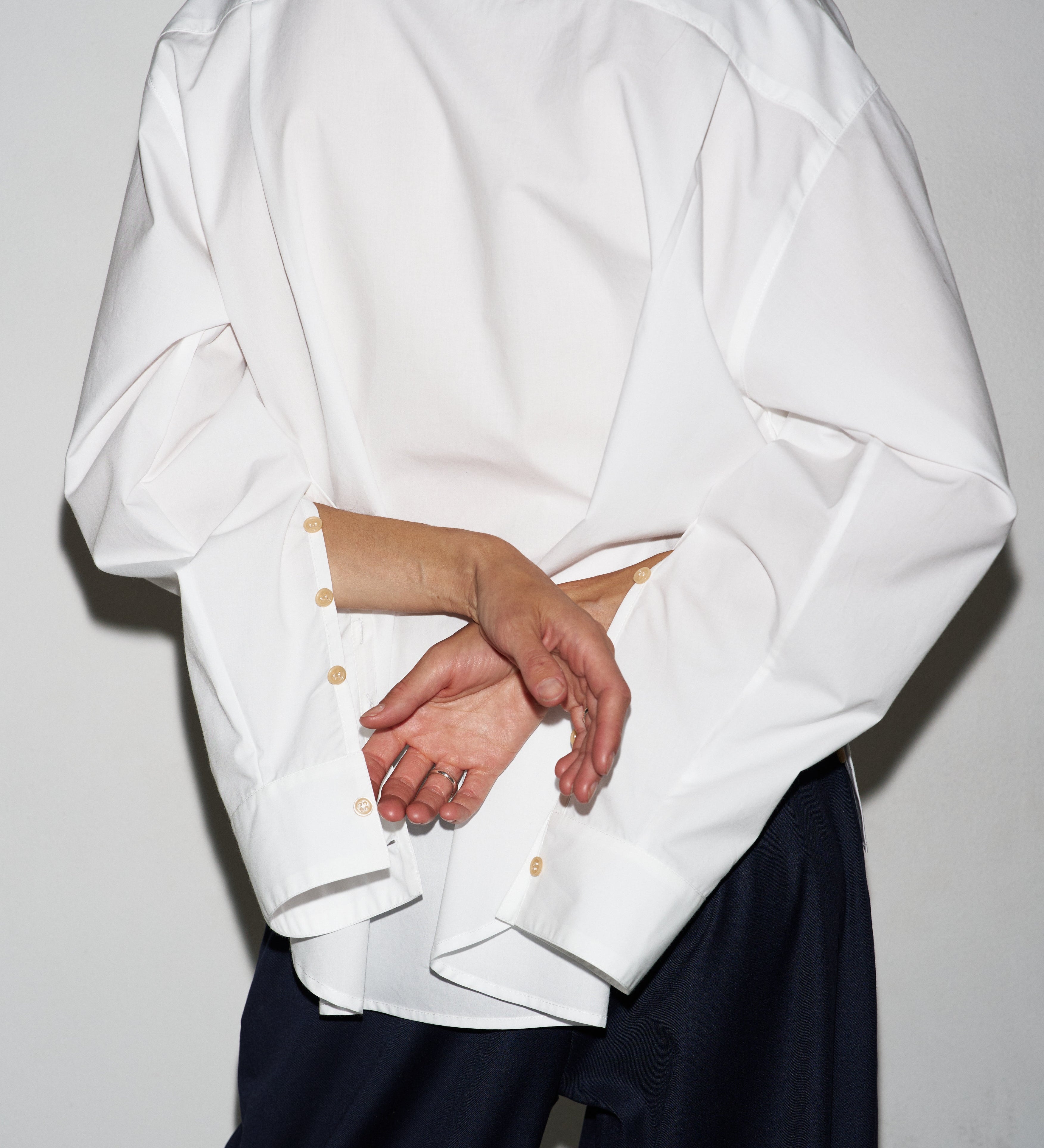 Jamie Haller - The Editor Shirt in White